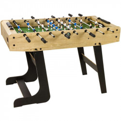 Újracsomagolt csocsóasztal Belfast fa mintás Csocsóasztal érmevizsgáló nélkül MX