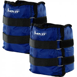 Csukló- és bokasúly MOVIT 2x4 kg kék Fitness MOVIT