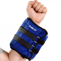 Csukló- és bokasúly MOVIT 2x4 kg kék