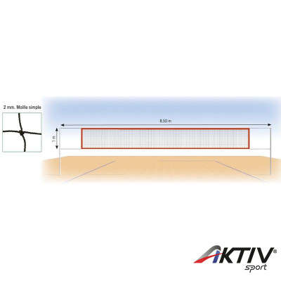 Strandröplabda háló Tremblay 8,5 m