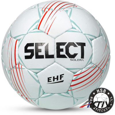 Kézilabda Select Solera 2022 halványkék méret: 2