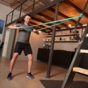 Gumihurok Powerband 104 cm lila extra erős 23-36 kg