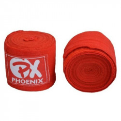 Bandázs Phoenix 450 cm rugalmas piros Sportszer Phoenix