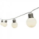 Izzósor körte alakú LED 9,5 m melegfehér