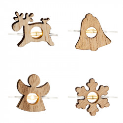 Fényfüzér micro-LED 1,9 m melegfehér