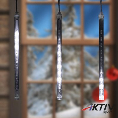 Fényfüggöny jégcsap LED 1,6 m hidegfehér