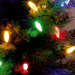 Izzósor LED 4 m színes Karácsonyi dekoráció home by somogyi