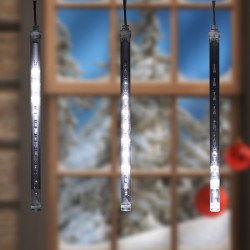 Fényfüzér jégcsap LED 3,6 m hidegfehér Karácsonyi dekoráció home by somogyi