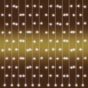 Fényfüggöny LED 2 m melegfehér