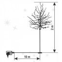 Dekoráció cseresznyefa LED  2 m