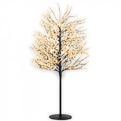 Műfa LED 1.5 m melegfehér Karácsonyi dekoráció home by somogyi