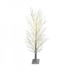 Műfa hosszúkás LED 1,2 m melegfehér Karácsonyi dekoráció home by somogyi