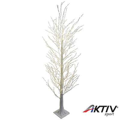 Műfa hosszúkás LED 1,8 m melegfehér