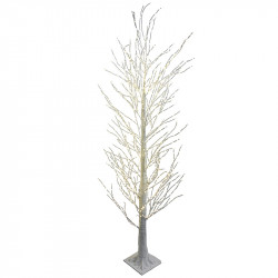 Műfa hosszúkás LED 1,8 m melegfehér Karácsonyi dekoráció home by somogyi