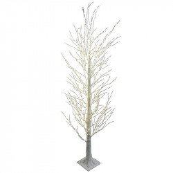 Műfa hosszúkás LED 1,8 m melegfehér Karácsonyi dekoráció home by somogyi