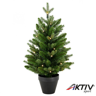 Műfenyő LED világítással 0,6 m