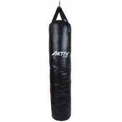 Boxzsák Aktivsport hevederes 150x35 cm fekete Aktivsport® termékek Aktivsport
