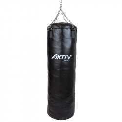 Boxzsák Aktivsport láncos 100x40 cm fekete Aktivsport® termékek Aktivsport