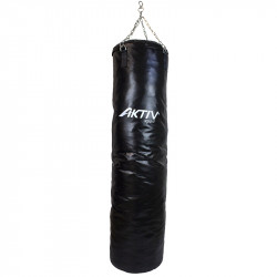 Boxzsák Aktivsport láncos 150x40 cm fekete Aktivsport® termékek Aktivsport