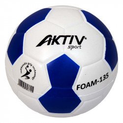 Szivacskézilabda Aktivsport 13,5 cm fehér-kék Gyereknap Aktivsport