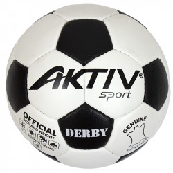 Futball labda Aktivsport Derby bőr méret: 4 Sportszer Aktivsport