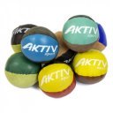 Hajítólabda Aktivsport bőr 4 szeletes