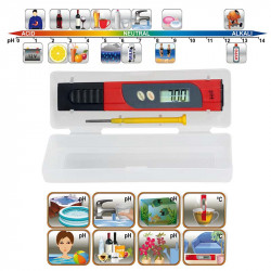 pH teszter & hőmérő PHT 01 Medence kiegészítők home by somogyi