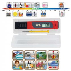 pH teszter & hőmérő PHT 01 Medence kiegészítők home by somogyi