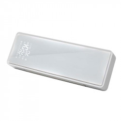 Fűtőtest fali ventilátoros üveg előlappal smart FKF 54203