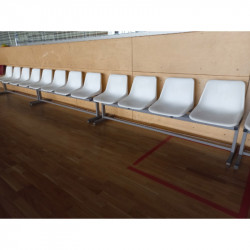 Cserepad 4 fős beltérre műanyag székpalásttal 2 méter Sportszer Aktivsport TT