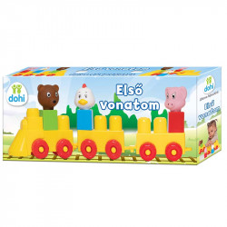 Építőjáték Első vonatom Gyereknap Dohány Toys