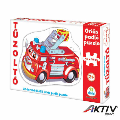 Óriás padló puzzle tűzoltó