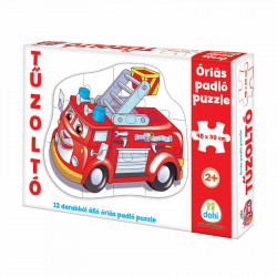 Óriás padló puzzle tűzoltó Gyereknap Dohány Toys