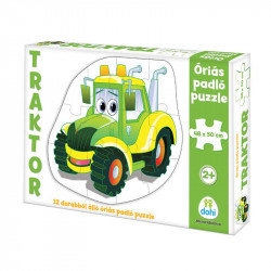 Óriás padló puzzle traktor Gyereknap Dohány Toys