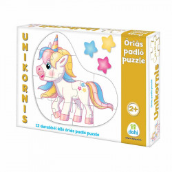 Óriás padló puzzle unikornis Gyereknap Dohány Toys