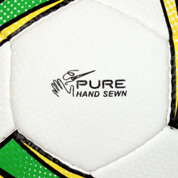 Futball labda Aktivsport GLOBAL méret: 5 zöld-sárga-fekete