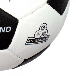 Futball labda Aktivsport ALLROUND méret: 5 fehér-fekete