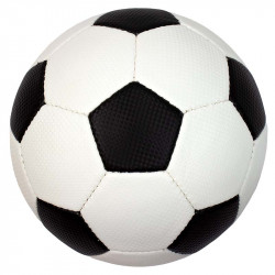 Futball labda Aktivsport ALLROUND méret: 4 fehér-fekete
