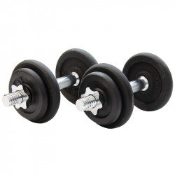 Súlyzó készlet Aktivsport 17 kg Fitness Aktivsport