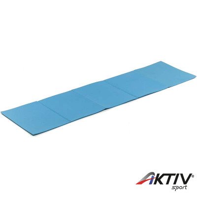 Fitnesz szőnyeg 5 részes Toorx 175x50x0,8 cm kék