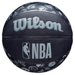 Kosárlabda Wilson NBA Team Tribute fekete 7-es méret Sportszer Wilson
