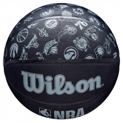 Kosárlabda Wilson NBA Team Tribute fekete 7-es méret