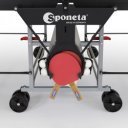 Szépséghibás Sponeta S3-46i zöld beltéri ping-pong asztal