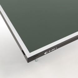 Szépséghibás Sponeta S3-46i zöld beltéri ping-pong asztal