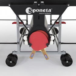 Szépséghibás Sponeta S3-46i zöld beltéri ping-pong asztal