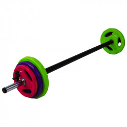 Aktivsport 20 kg-os pump szett rózsaszín Fitness Aktivsport