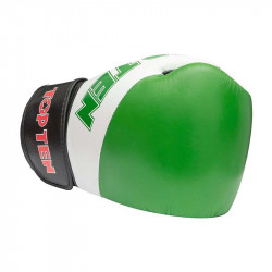 Bokszkesztyű Top Ten Sparring X zöld-fehér 16 oz