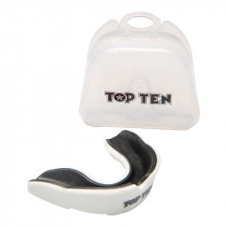 Fogvédő Top Ten Combat TPR fehér-fekete Sportszer Top Ten