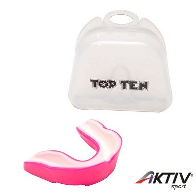 Fogvédő Top Ten Combat TPR rózsaszín-fehér