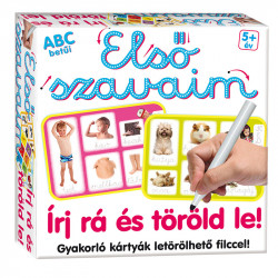 Írj rá és töröld le Első szavaim Gyereknap Dohány Toys